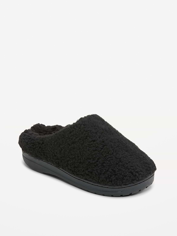 Pantoufles en sherpa pour garçon