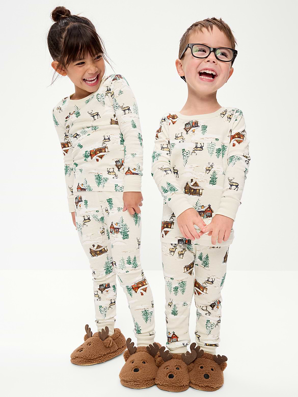 Pyjama ajusté à motif unisexe pour tout-petit et bébé