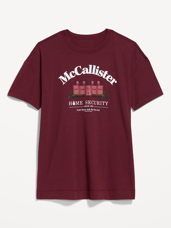 Home Alone™ Oversized Tunic T-Shirt