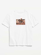 Image 1 of 1, crew neck, short sleeves, graphic at front, Product #911263
