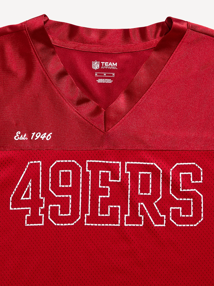 Image 5 of 6, San Francisco 49ers Lifestyle Jersey T-Shirt for Adults