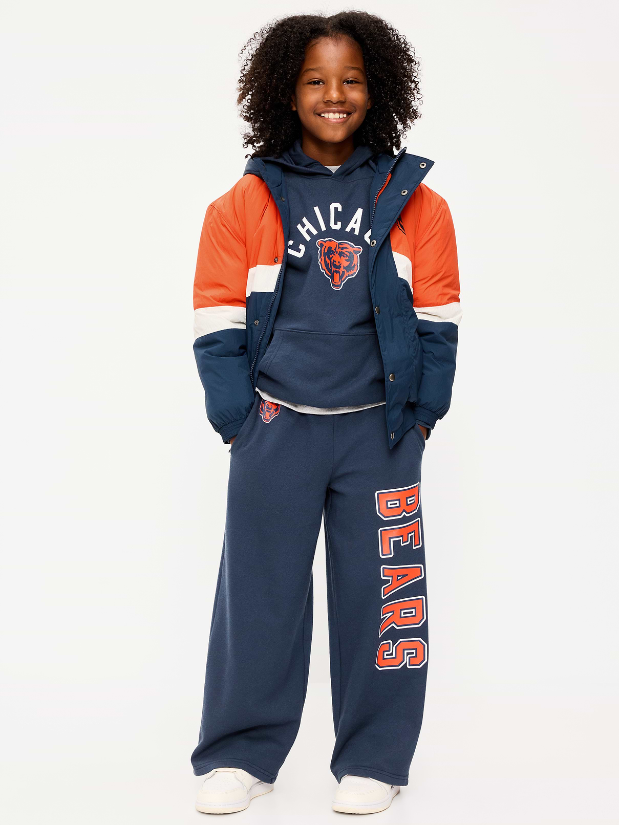 Image number 1 showing, Chicago Bears Ultra Baggy Sweatpants for Boys