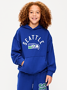 Image number 1 showing, Seattle Seahawks Oversized Pullover Hoodie for Boys