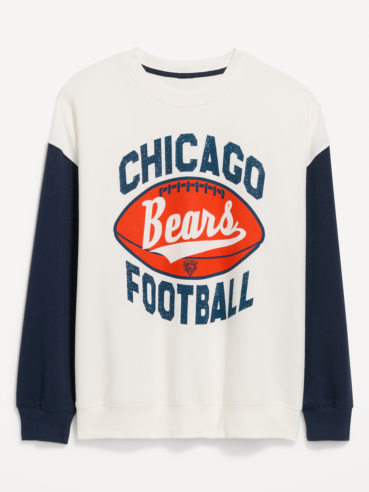 Image number 2 showing, Chicago Bears Oversized Fleece Sweatshirt for Women