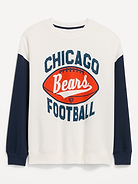 Image number 2 showing, Chicago Bears Oversized Fleece Sweatshirt for Women