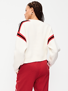 Image number 2 showing, San Francisco 49ers Cropped Sweater for Women