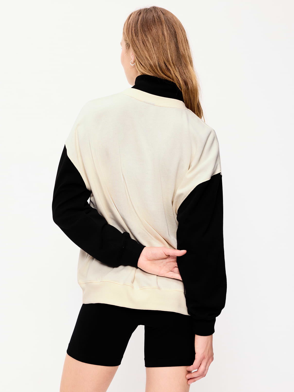 Image number 2 showing, Pittsburgh Steelers Oversized Fleece Sweatshirt for Women