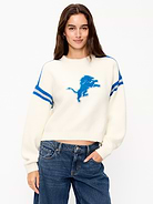 Image number 1 showing, Detroit Lions Cropped Sweater for Women