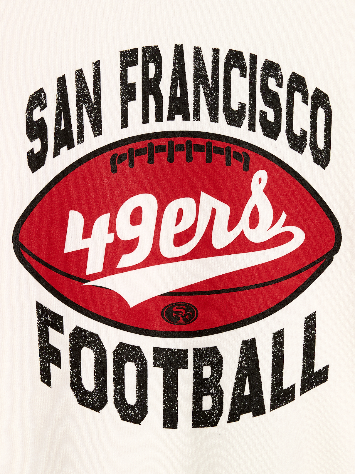 Image number 4 showing, San Francisco 49ers Oversized Fleece Sweatshirt for Women