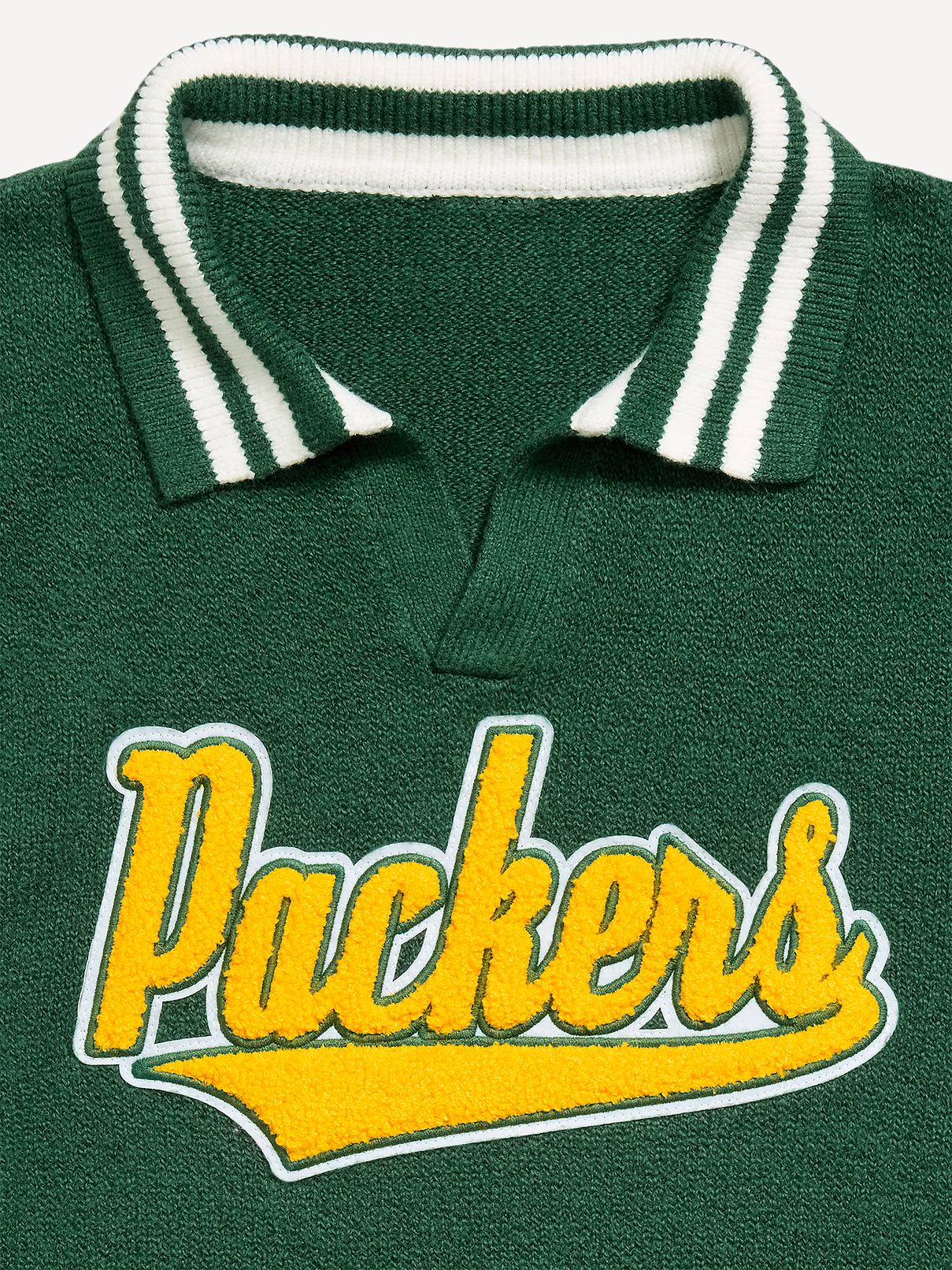 Image number 5 showing, Green Bay Packers Collared Sweater for Men