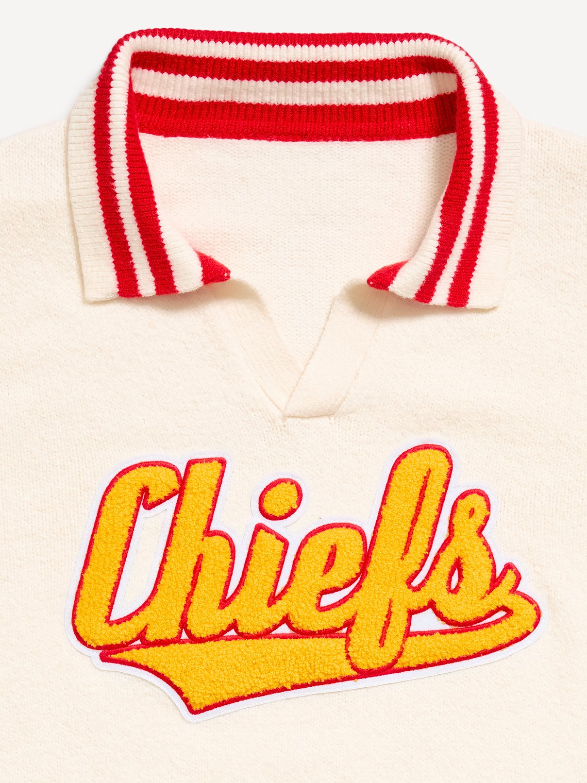 Image number 5 showing, Kansas City Chiefs Collared Sweater for Men