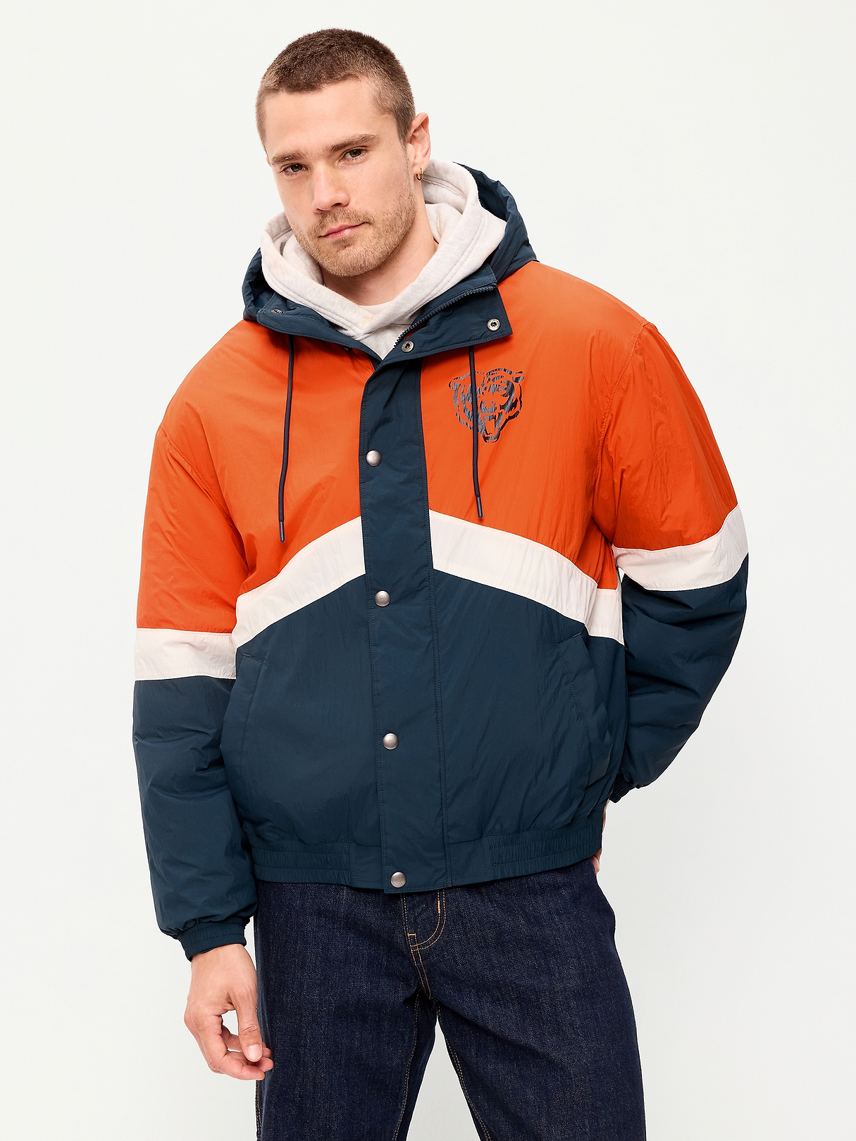 Chicago Bears Oversized Jacket for Adults | Old Navy