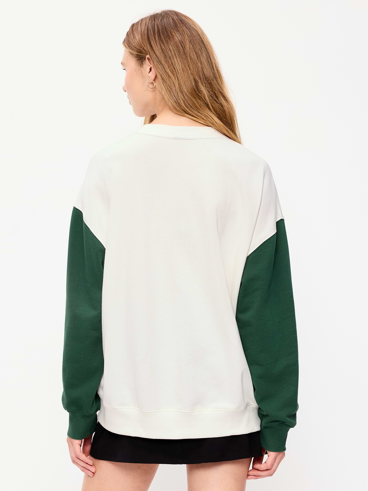 Image number 2 showing, Green Bay Packers Oversized Fleece Sweatshirt for Women
