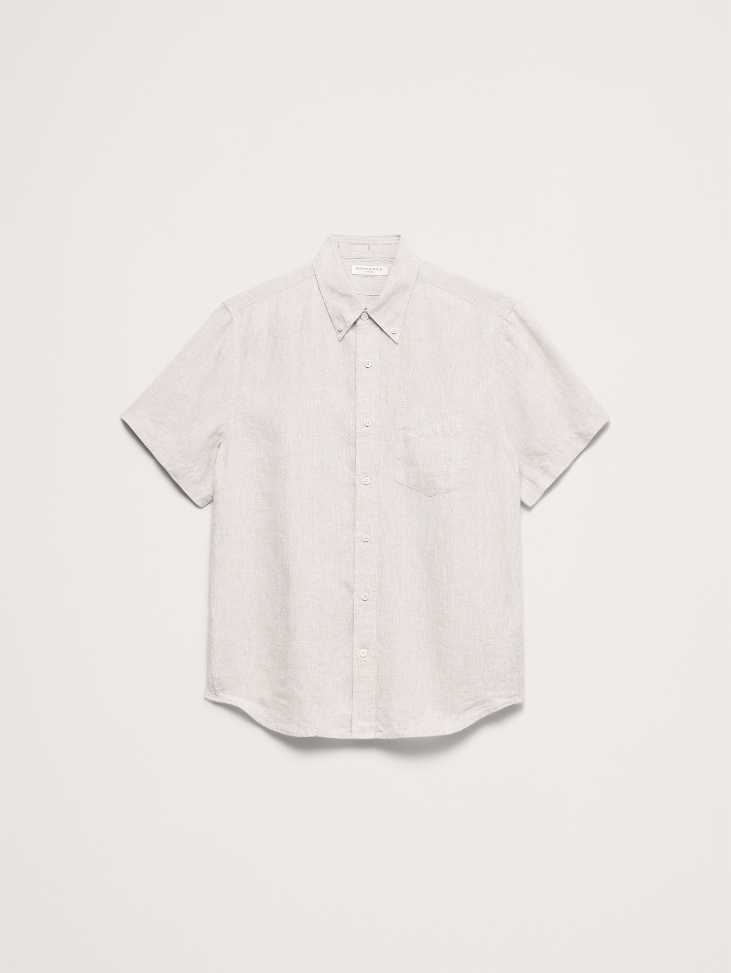 L'image numéro 8 présente Chemise standard à manches courtes en lin