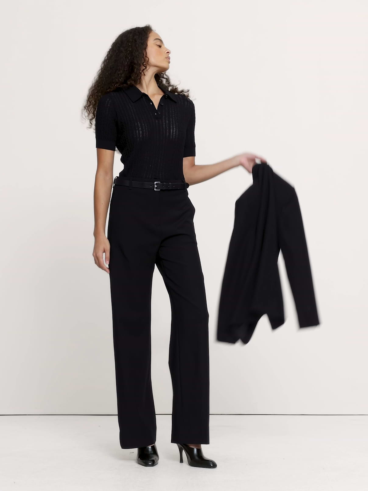 Ultra High-Rise Modern Straight City Stretch Pant | Banana Republic