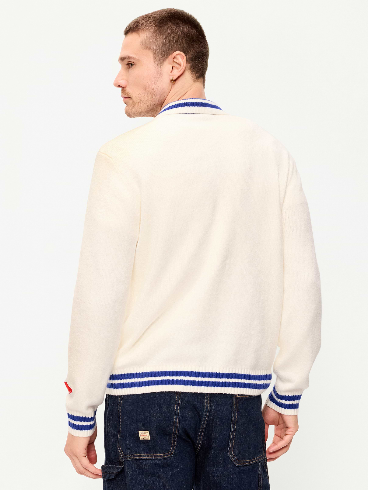 Image number 2 showing, Buffalo Bills Collared Sweater for Men