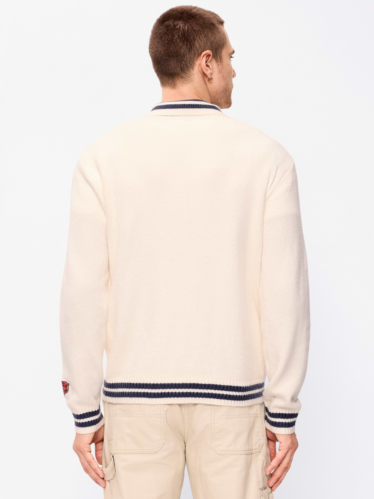 Image number 2 showing, Chicago Bears Collared Sweater for Men