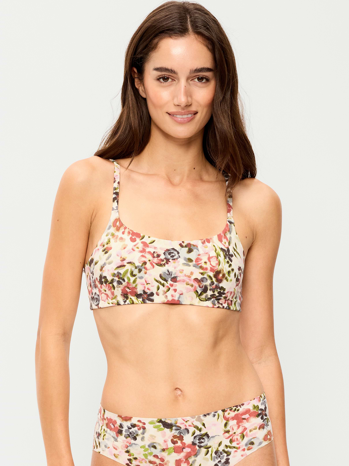 Image 1 of 4, scoop neck, adjustable straps, Product #486608