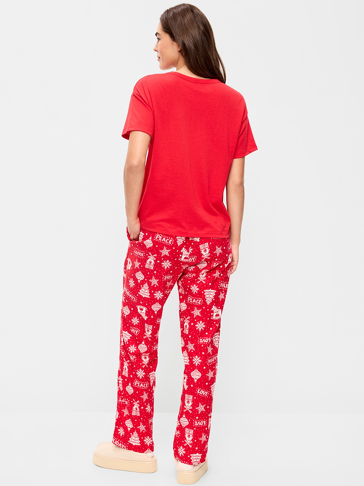 Image 3 de 8, Pantalon de pyjama en flanelle pour femme