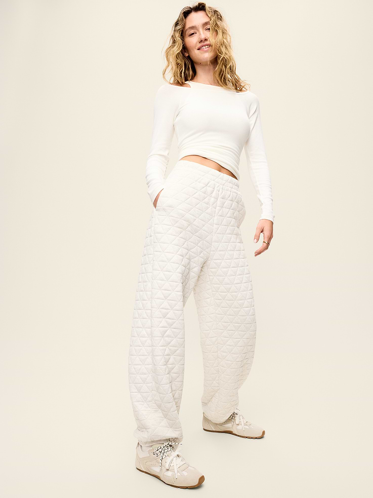 Image number 3 showing, CloudLite Ribbed Long-Sleeve Boatneck Top