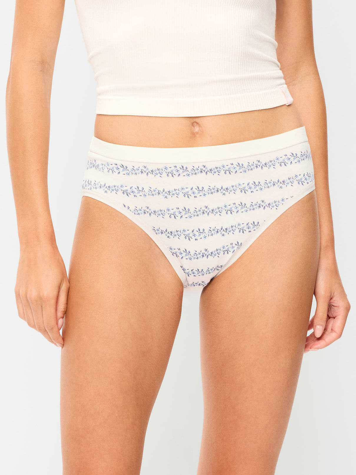 Image 2 of 3, High-Waisted Everyday Cotton Underwear 6-Pack