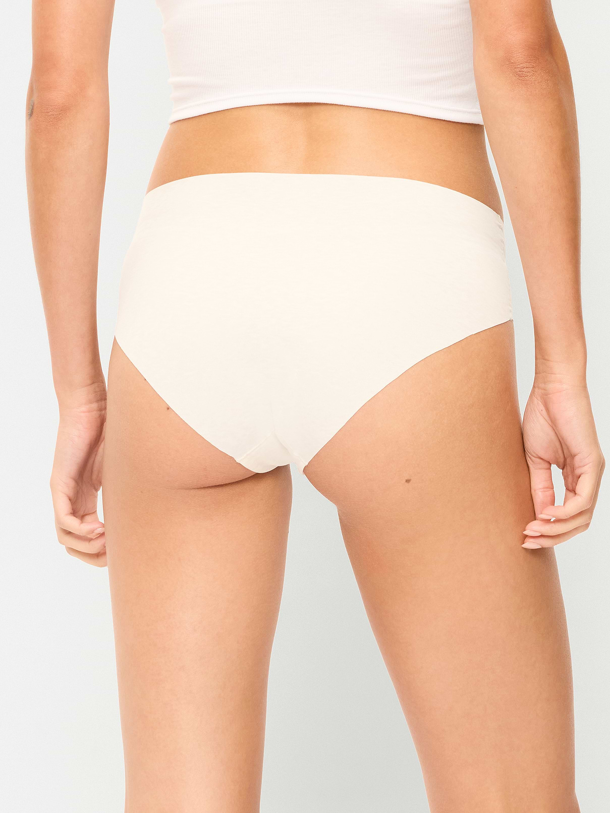 Image 3 of 3, Low-Rise No-Show Hipster Underwear 6-Pack