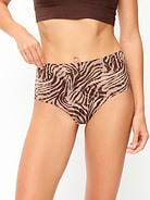 Image 2 of 3, High-Waisted No-Show Brief Underwear 6-Pack