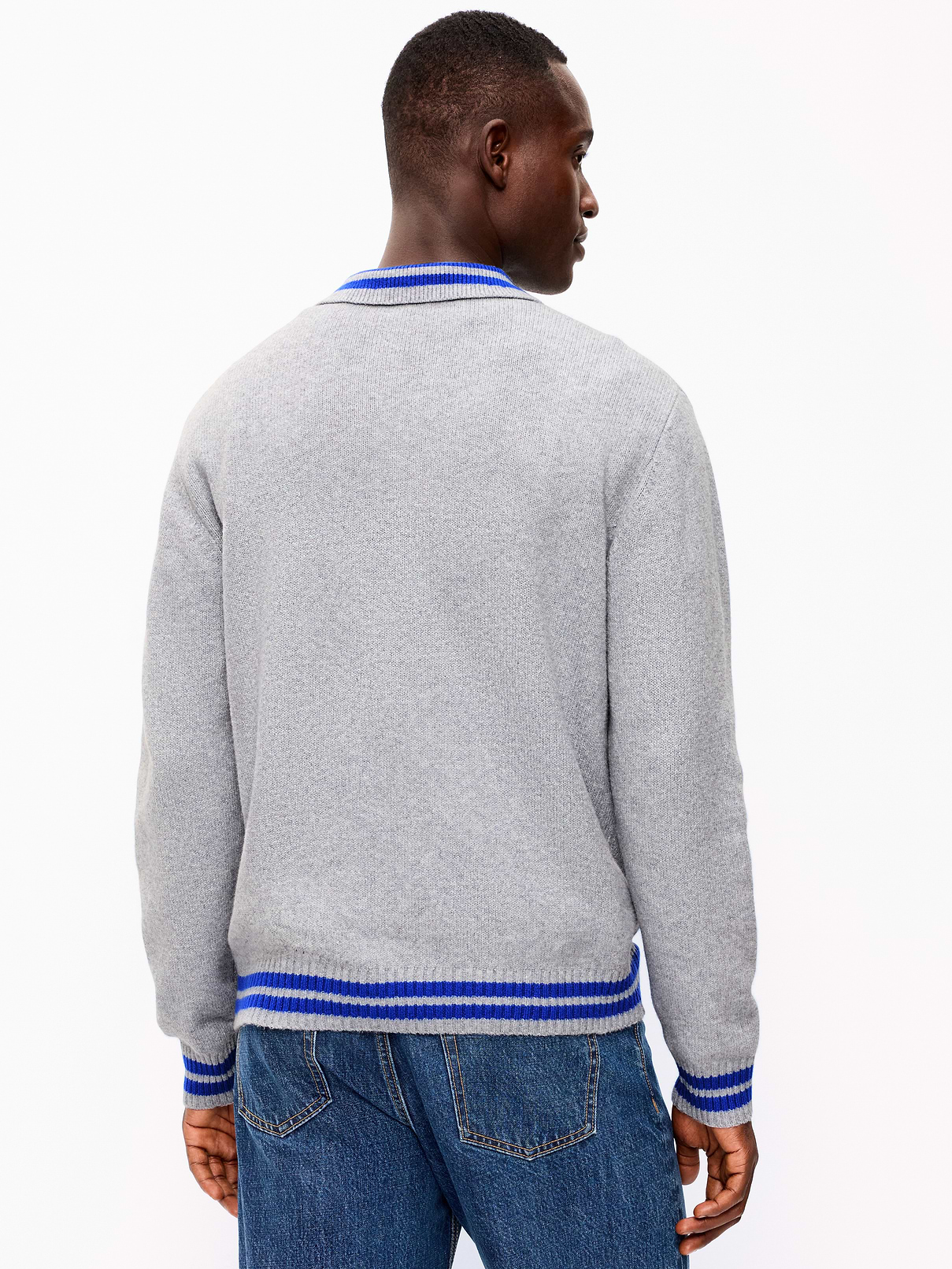 Image number 2 showing, Seattle Seahawks Collared Sweater for Men