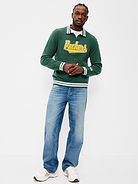 Image number 3 showing, Green Bay Packers Collared Sweater for Men