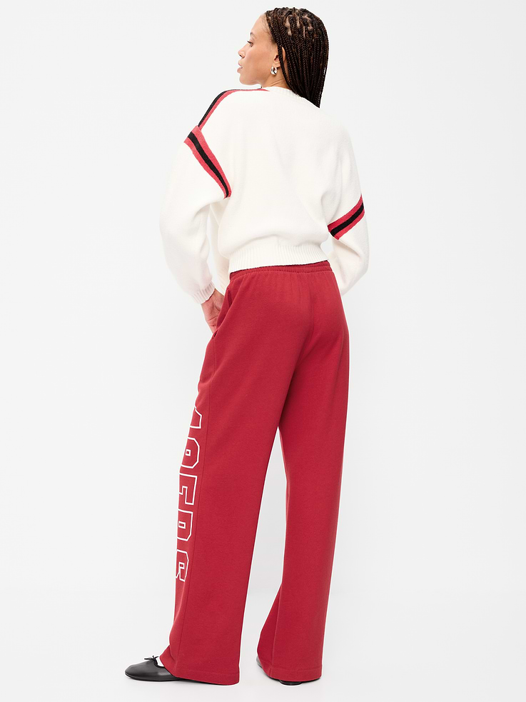 Image 2 of 3, San Francisco 49ers High-Waisted SoComfy Wide-Leg Sweatpants for Women