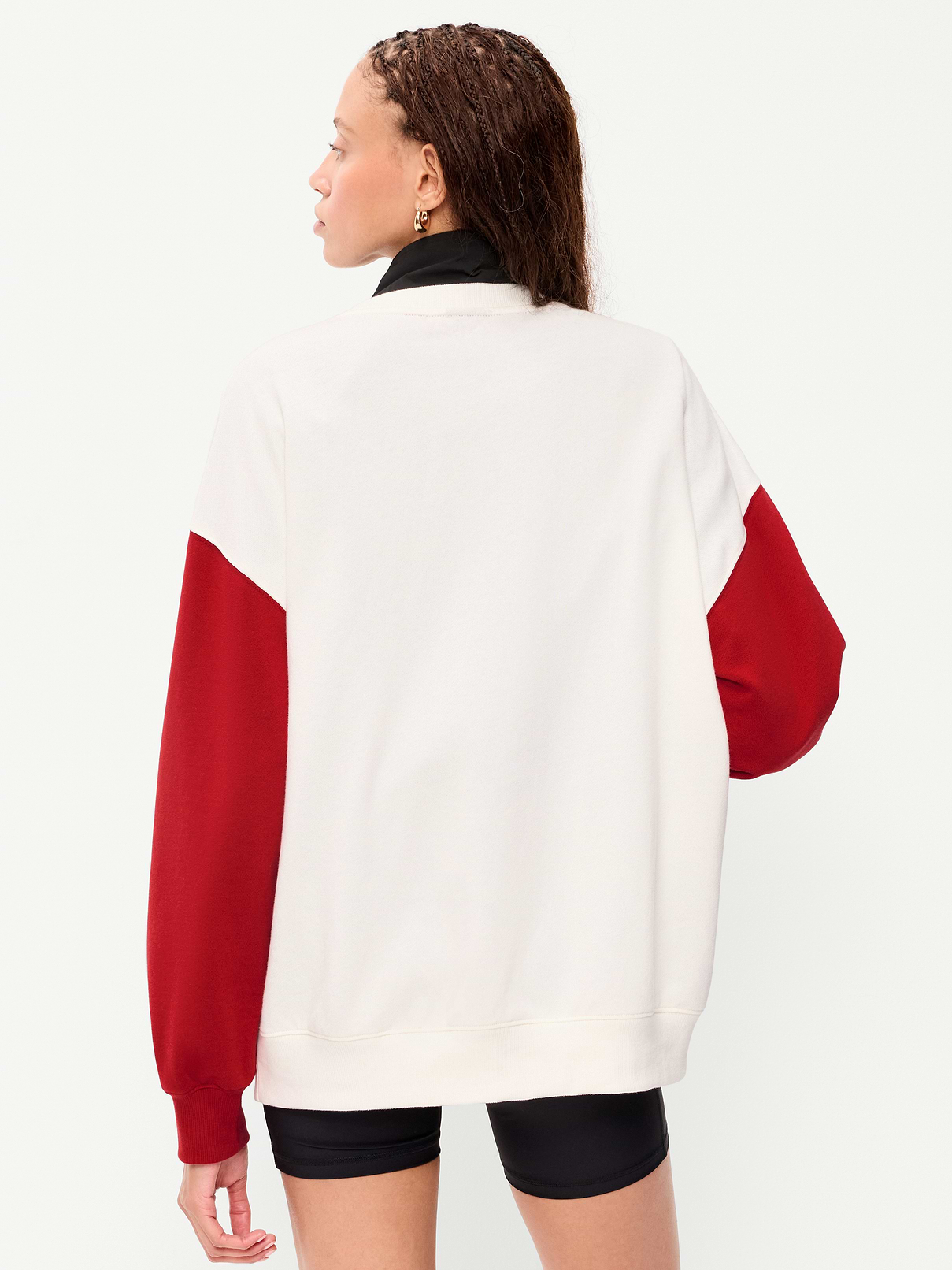 Image number 2 showing, San Francisco 49ers Oversized Fleece Sweatshirt for Women