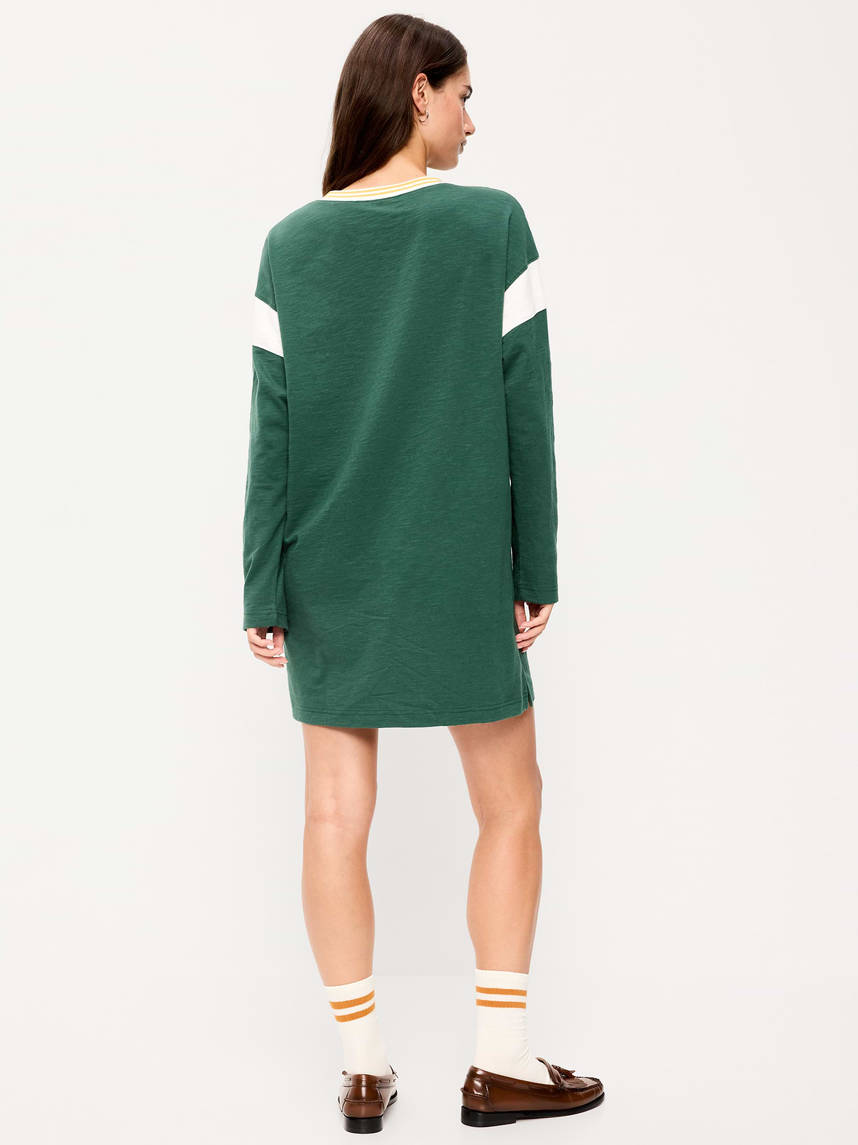 Image number 2 showing, Green Bay Packers Oversized Mini Football Dress for Women