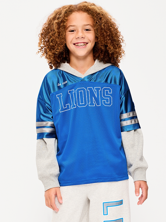 Detroit Lions Lifestyle Jersey T-Shirt for Boys