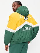 Image number 2 showing, Green Bay Packers Oversized Jacket for Adults