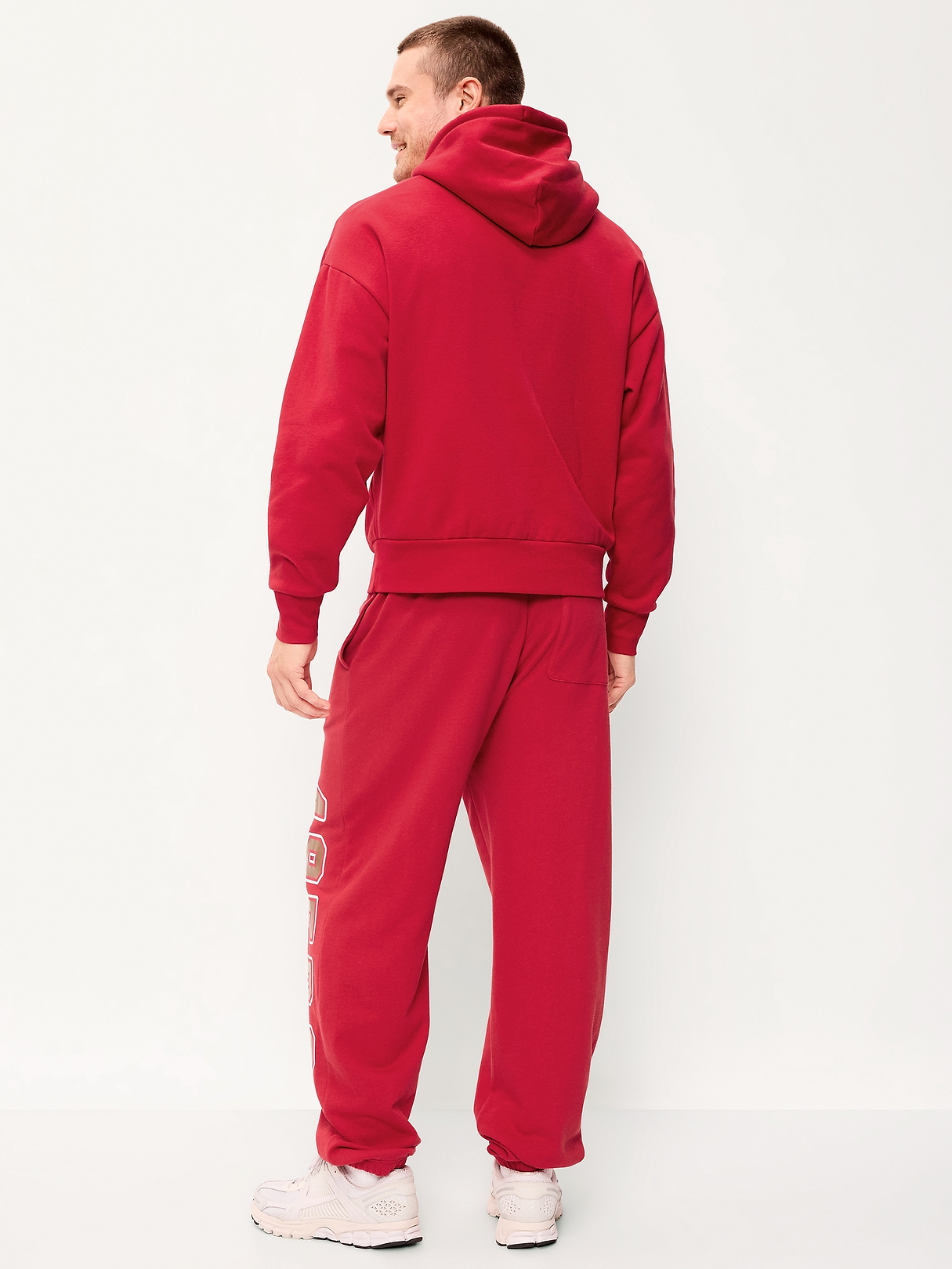 San Francisco 49ers Baggy Jogger Sweatpants for Adults | Old Navy