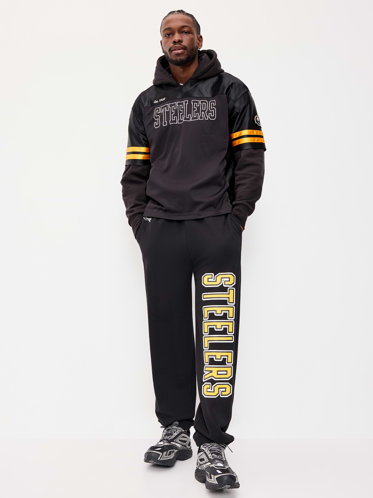 Image number 3 showing, Pittsburgh Steelers Lifestyle Jersey T-Shirt for Men
