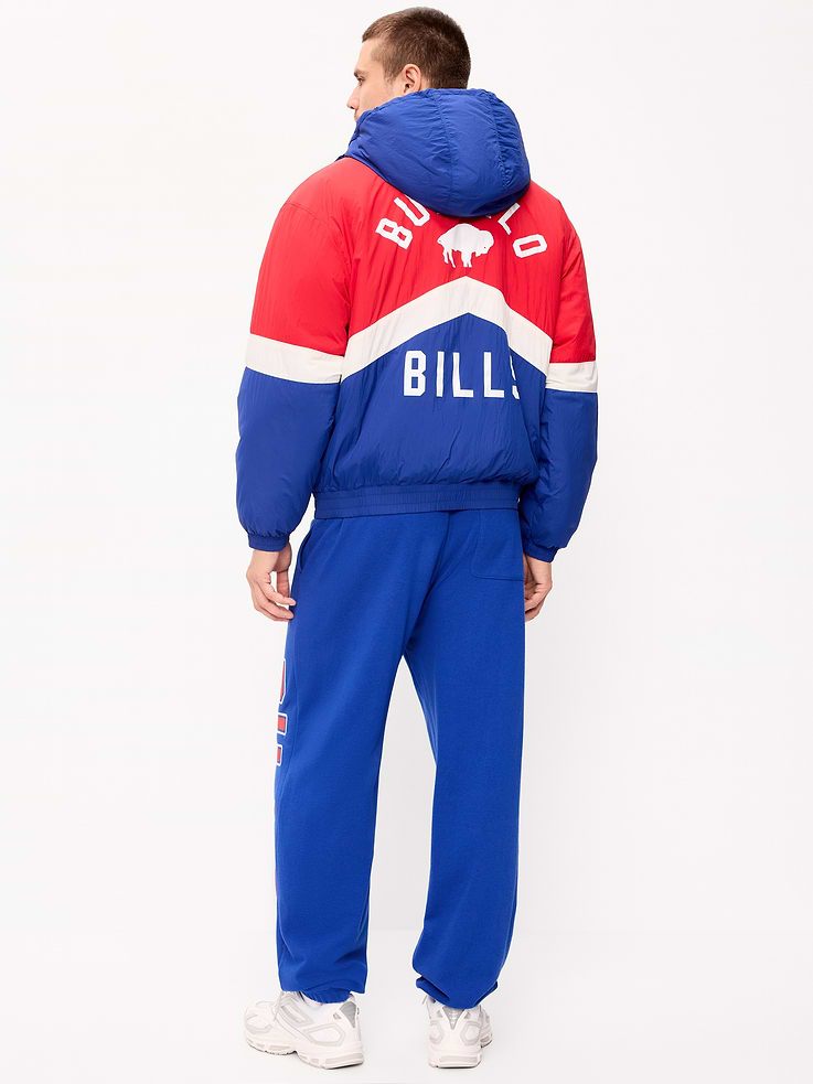 Image 2 of 6, Buffalo Bills Baggy Jogger Sweatpants for Adults
