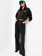 Image number 4 showing, Philadelphia Eagles Oversized Fleece Bomber Jacket for Women