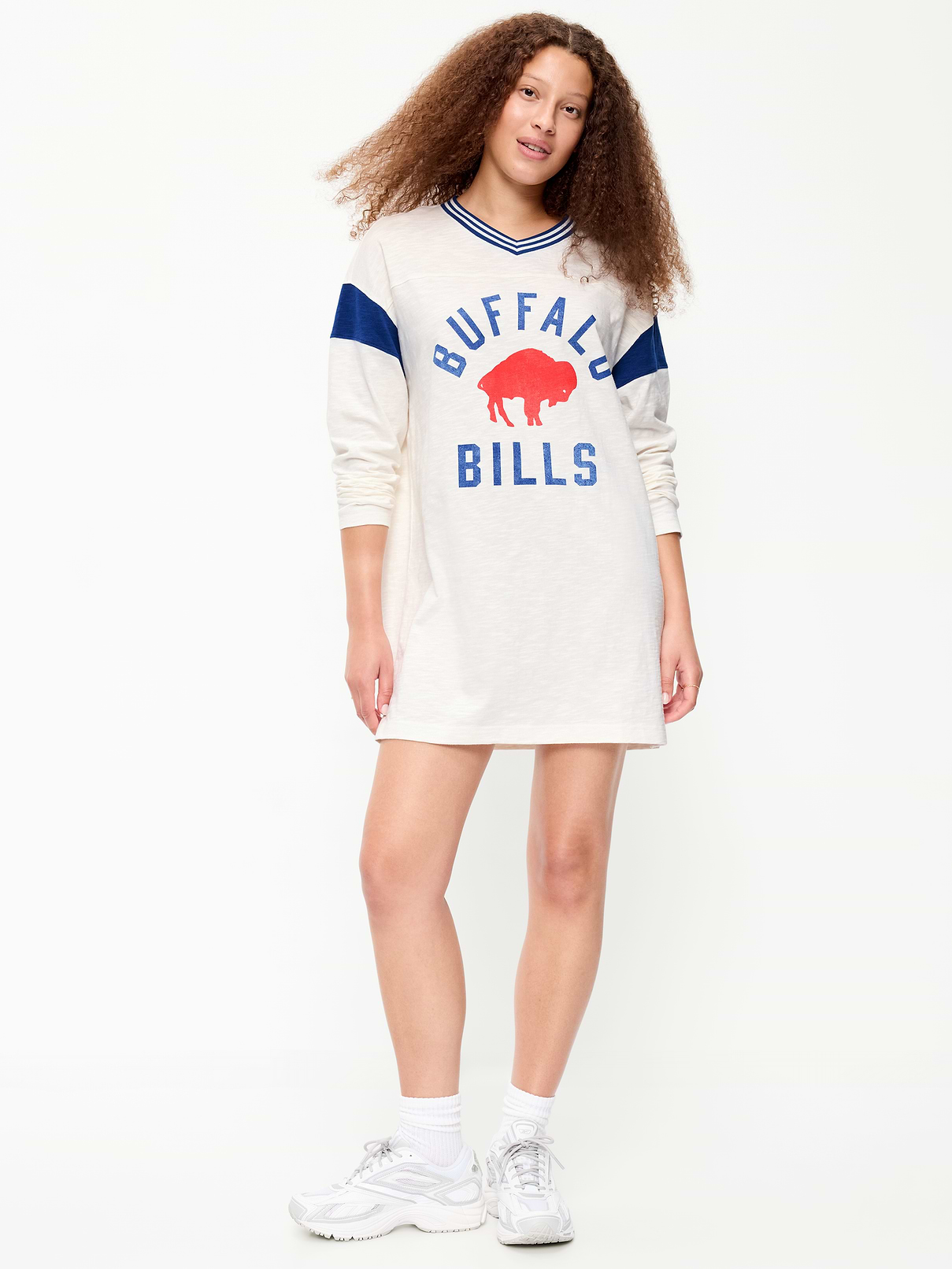 Image number 1 showing, Buffalo Bills Oversized Mini Football Dress for Women