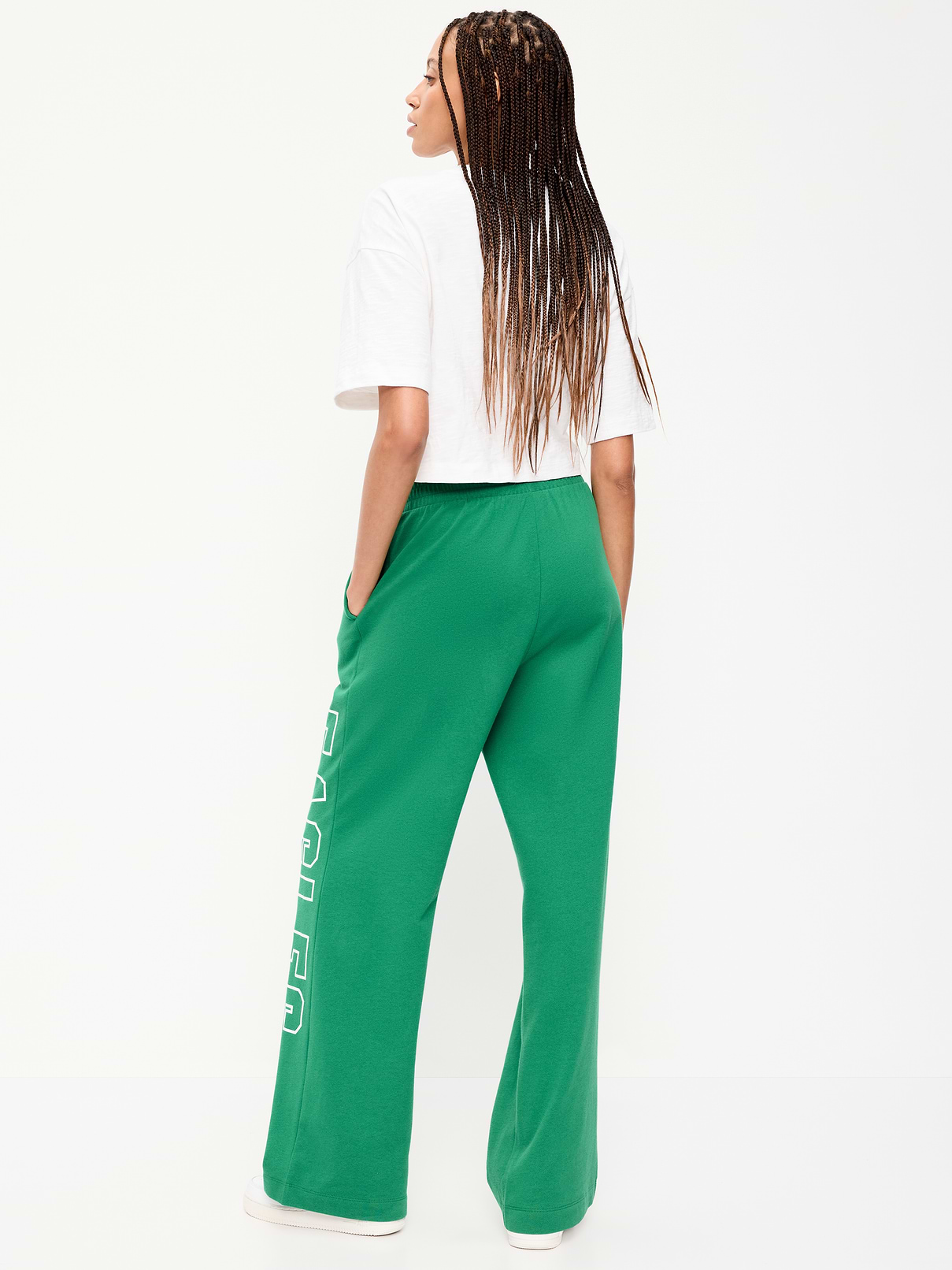 Image number 2 showing, Philadelphia Eagles High-Waisted SoComfy Wide-Leg Sweatpants for Women