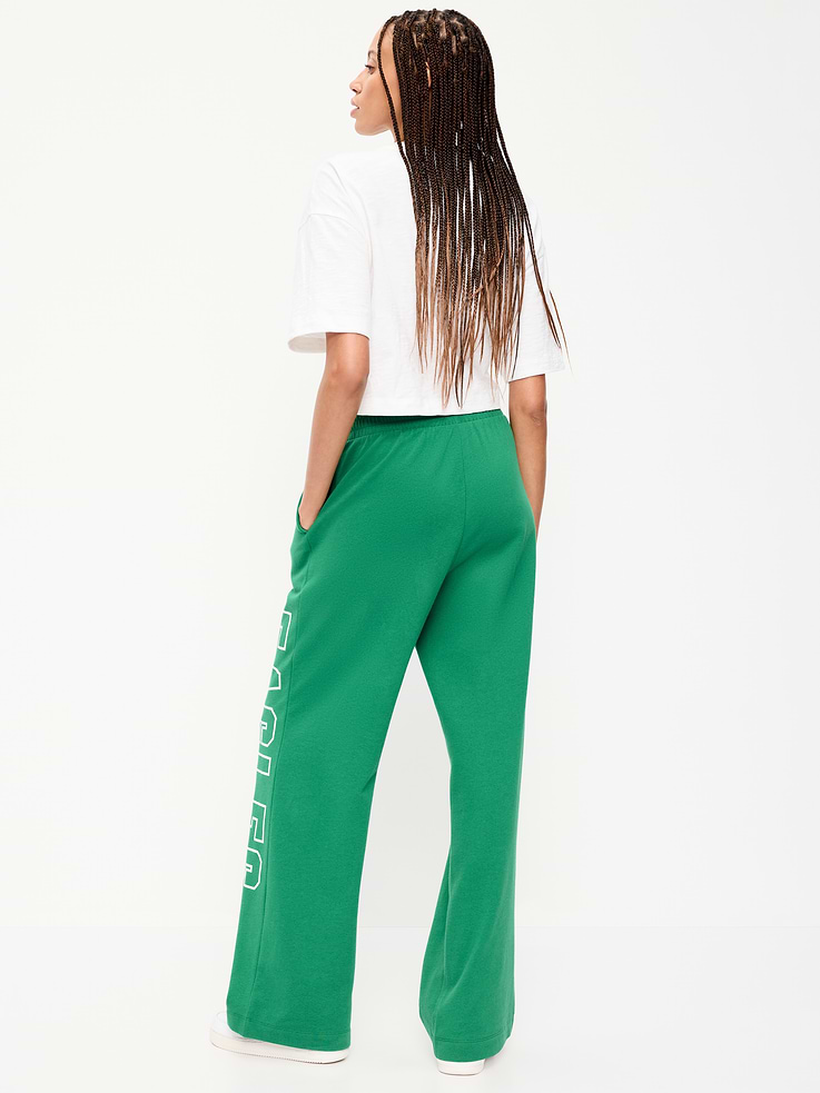 Image 2 of 3, Philadelphia Eagles High-Waisted SoComfy Wide-Leg Sweatpants for Women