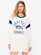 Image number 3 showing, Seattle Seahawks Oversized Mini Football Dress for Women