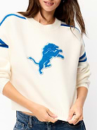 Image number 3 showing, Detroit Lions Cropped Sweater for Women
