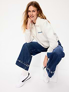 Image number 4 showing, Seattle Seahawks Oversized Fleece Bomber Jacket for Women