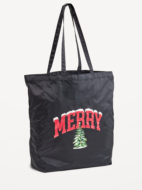 Old Navy Encore Exclusive Merry Holiday Tote