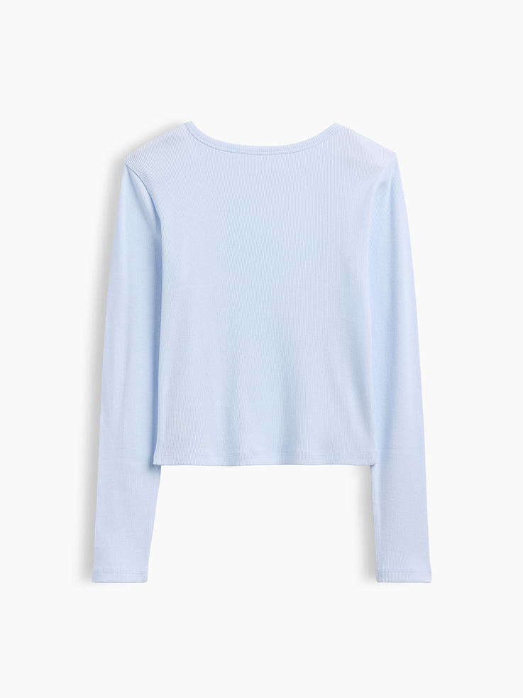 Image 3 of 3, Kids Ribbed T-Shirt