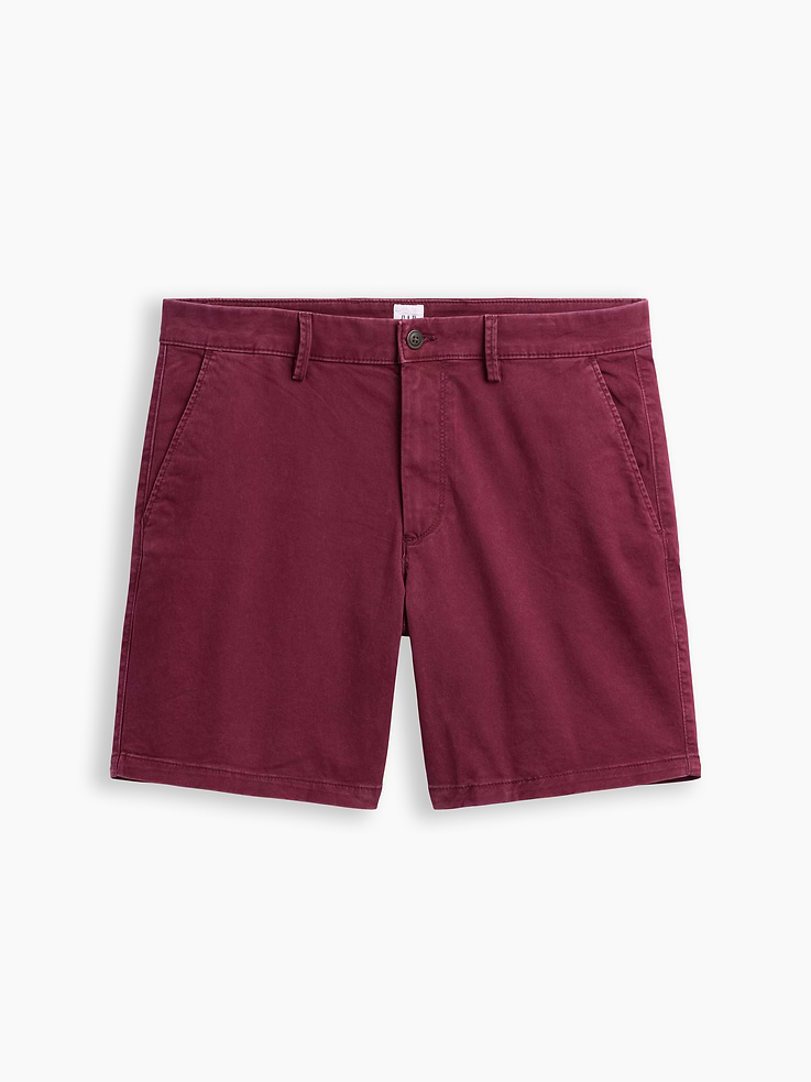 Image 6 of 6, 7" Essential Khaki Shorts