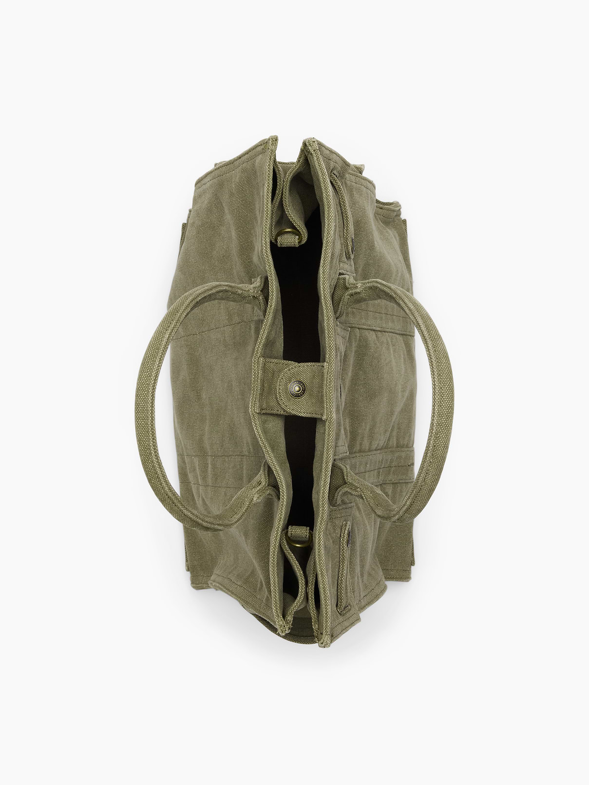Image number 6 showing, Large Canvas Five Pocket Tote