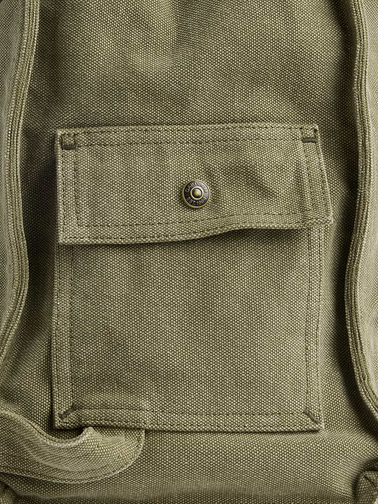 Image number 5 showing, Large Canvas Five Pocket Tote