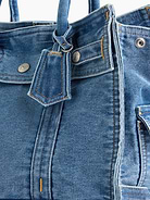 Image number 6 showing, Denim Five Pocket Tote